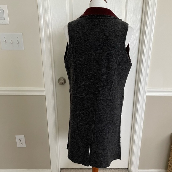 Anthropologie Moth Morris Open Sweater Vest - Picture 3 of 5